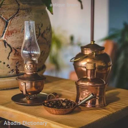 antique brass